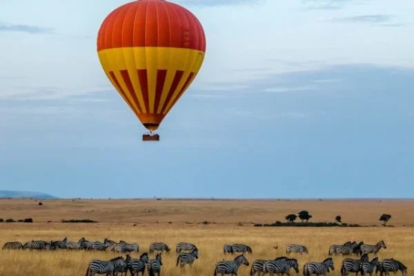 masai-mara-wildbeast-migration-balloon-safari
